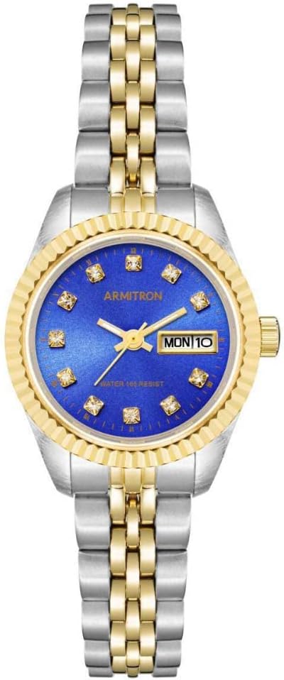 Armitron Women's Genuine Crystal Accented Bracelet Watch