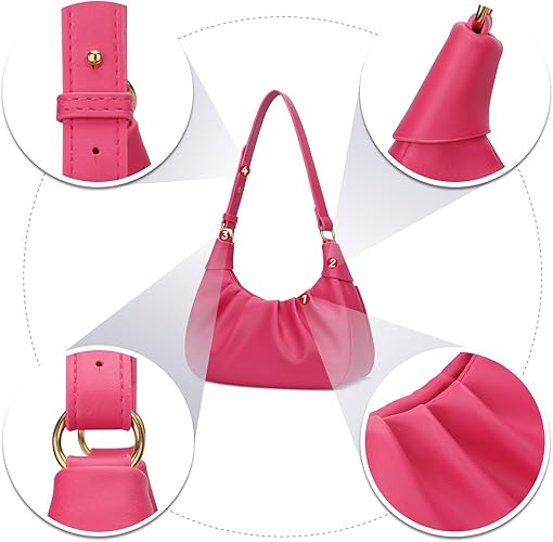 Women Shoulder Bag ,Detachable Gold Chain Crossbody Bag