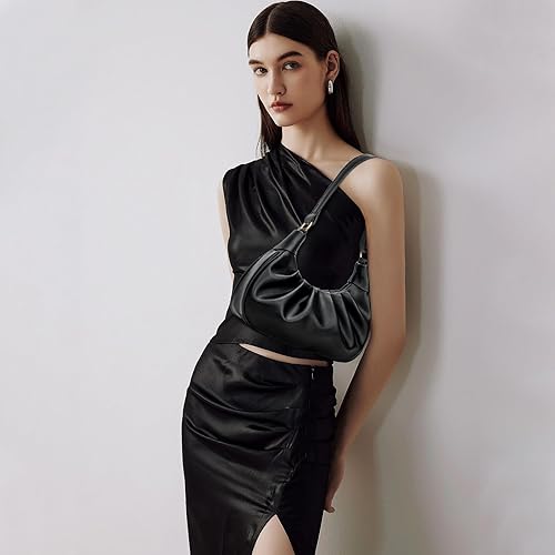 Women Shoulder Bag ,Detachable Gold Chain Crossbody Bag