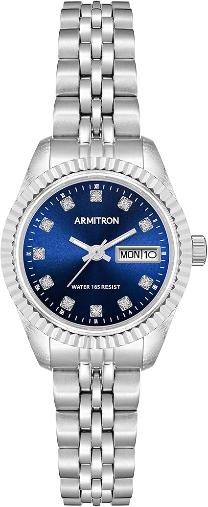 Armitron Women's Genuine Crystal Accented Bracelet Watch