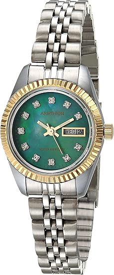 Armitron Women's Genuine Crystal Accented Bracelet Watch